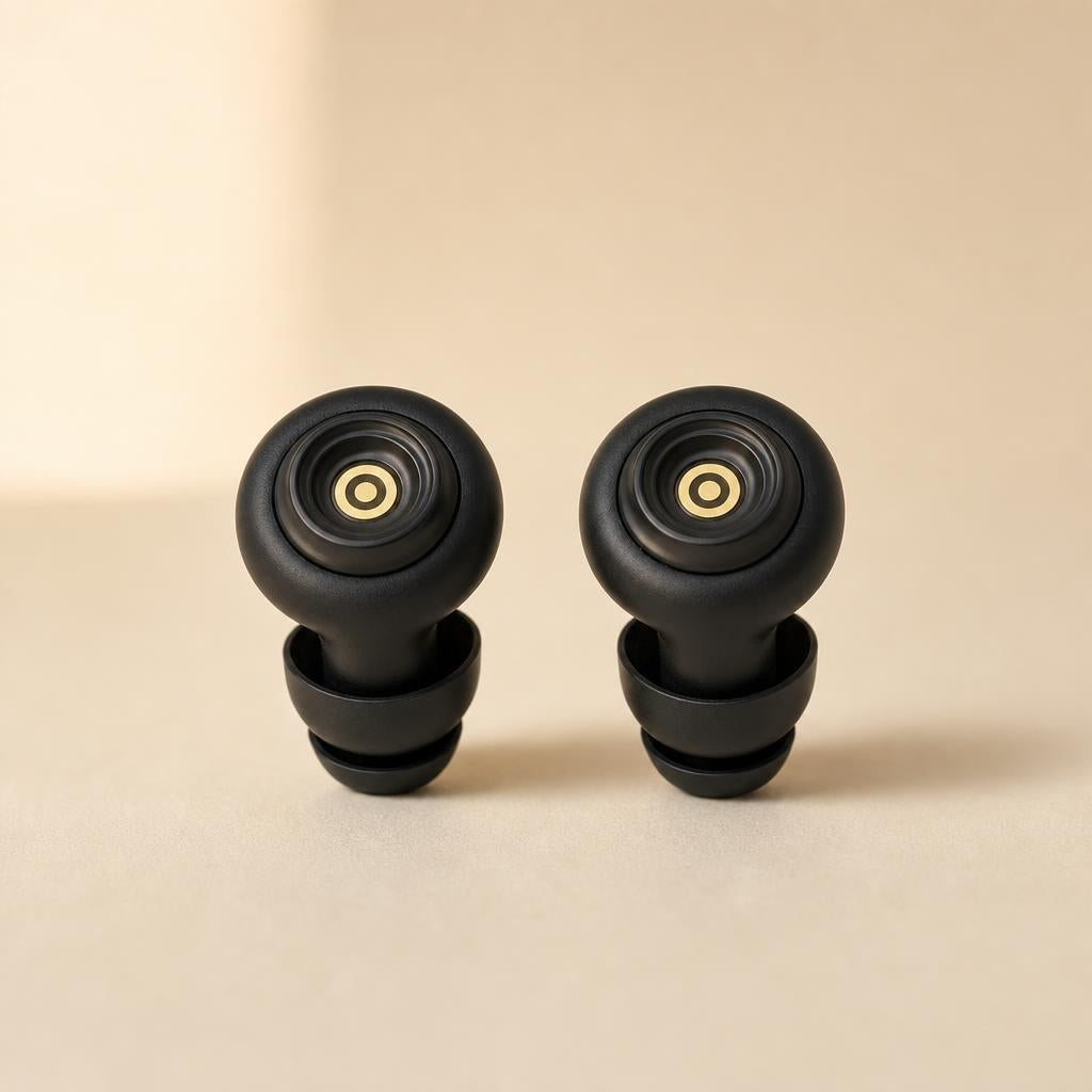 Dolcet Silent Sleep Earplugs seen from the front
